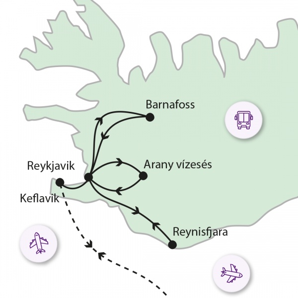 Izland csodái: csillagtúra Reykjavikból