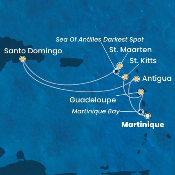 Costa Favolosa - Holland Antillák (ABC-szigetek)