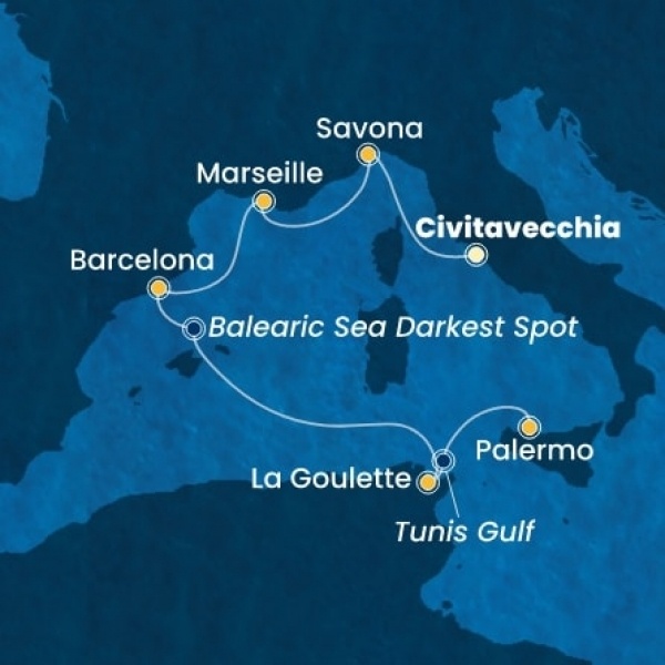 Costa Smeralda - Olaszország, Franciaország, Spanyolország, Tunézia