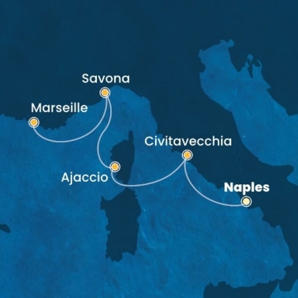 Costa Fascinosa - Olaszország, Corsica (France), Franciaország