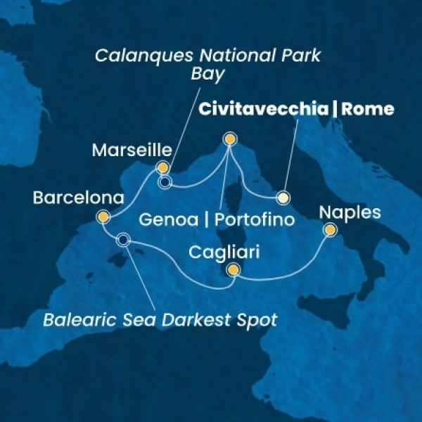 Costa Toscana - Olaszország, Franciaország, Spanyolország