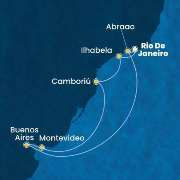 Costa Serena - Brazília, Argentína, Uruguay