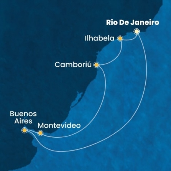 Costa Serena - Brazília, Argentína, Uruguay