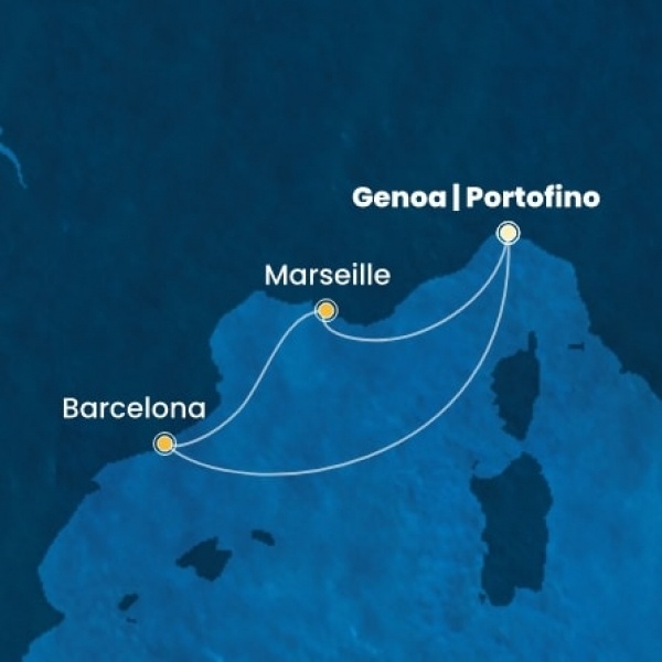 Costa Fascinosa - Olaszország, Franciaország, Spanyolország