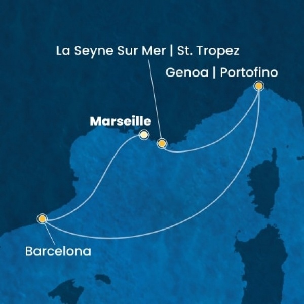 Costa Fascinosa - Franciaország, Spanyolország, Olaszország