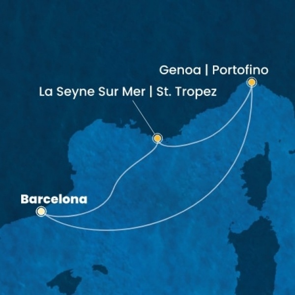 Costa Fascinosa - Spanyolország, Olaszország, Franciaország