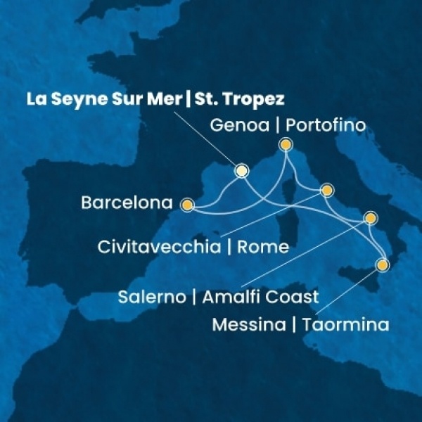 Costa Fascinosa - Franciaország, Spanyolország, Olaszország