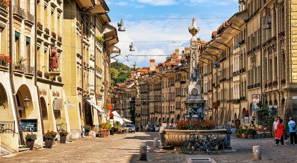 Svájc repülővel és vonattal