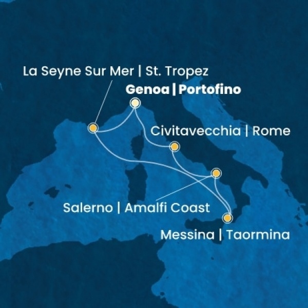 Costa Fascinosa - Olaszország, Franciaország