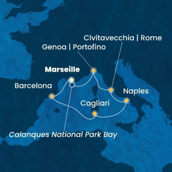 Costa Smeralda - Franciaország, Spanyolország, Olaszország