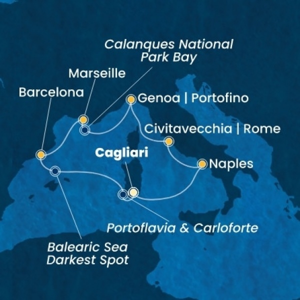 Costa Smeralda - Olaszország, Franciaország, Spanyolország