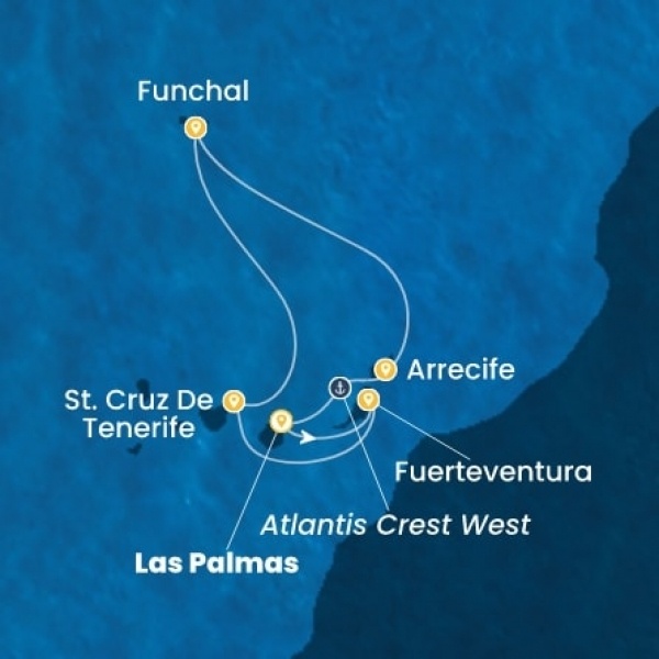 Costa Smeralda - Kanári-szigetek, Spanyolország, Madeira