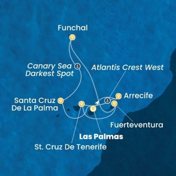 Costa Smeralda - Kanári-szigetek, Spanyolország, Madeira