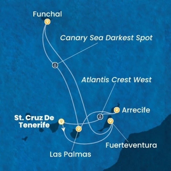 Costa Smeralda - Kanári-szigetek, Spanyolország, Madeira