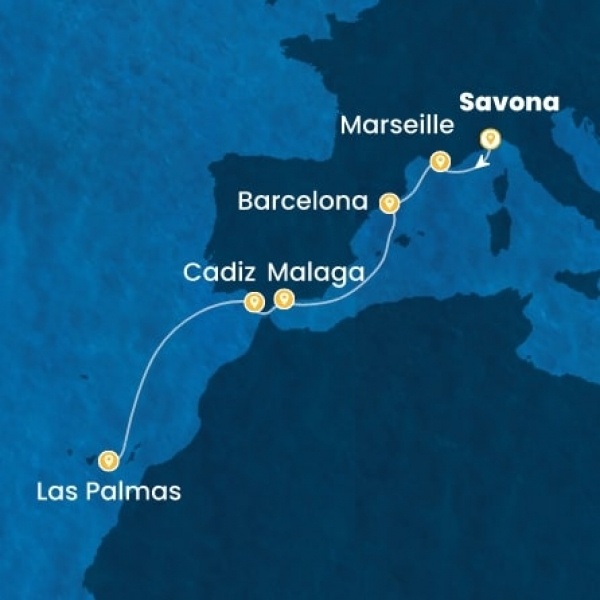 Costa Smeralda - Olaszország, Franciaország, Spanyolország, Kanári-szigetek
