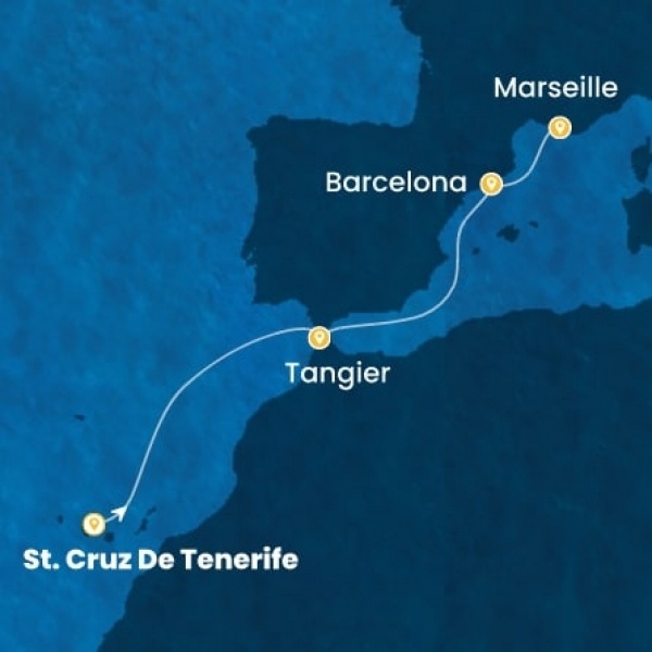 Costa Smeralda - Kanári-szigetek, Marokkó, Spanyolország, Franciaország