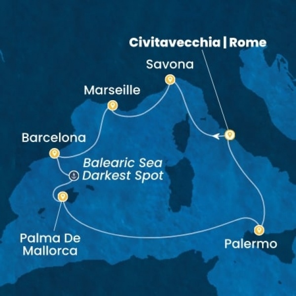Costa Toscana - Olaszország, Franciaország, Spanyolország, Baleár-szigetek