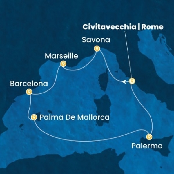 Costa Toscana - Olaszország, Franciaország, Spanyolország, Baleár-szigetek