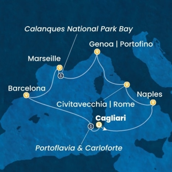 Costa Smeralda - Olaszország, Franciaország, Spanyolország