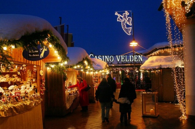 Villach ünnepi fényei