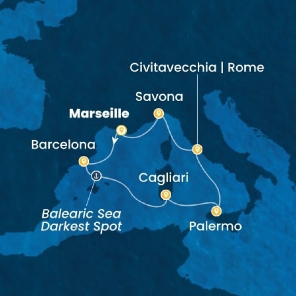 Costa Smeralda - Franciaország, Spanyolország, Olaszország