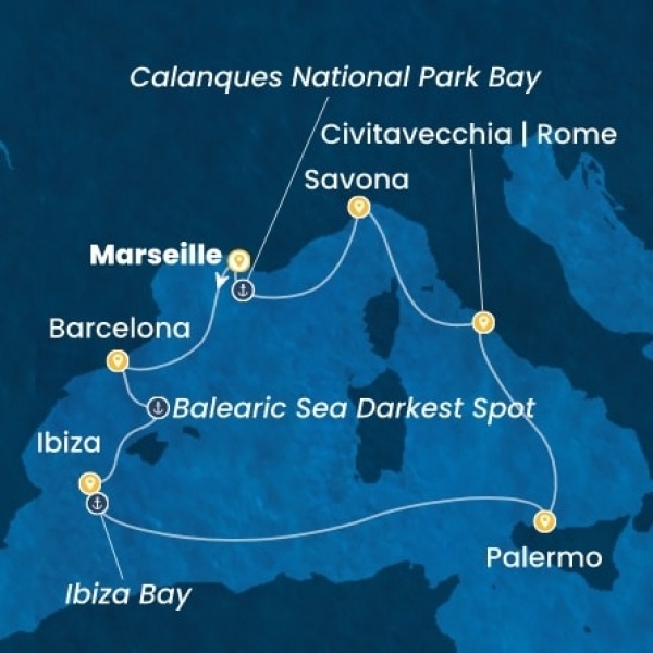 Costa Smeralda - Franciaország, Spanyolország, Baleár-szigetek, Olaszország