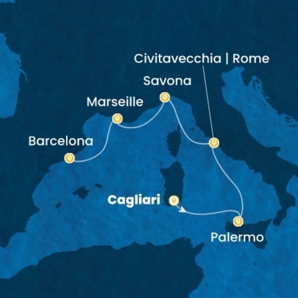 Costa Smeralda - Olaszország, Franciaország, Spanyolország