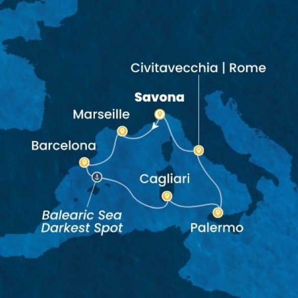 Costa Smeralda - Olaszország, Franciaország, Spanyolország
