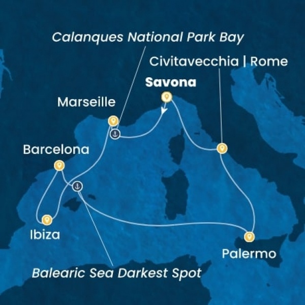 Costa Smeralda - Olaszország, Franciaország, Baleár-szigetek, Spanyolország