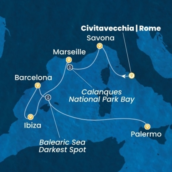 Costa Smeralda - Olaszország, Franciaország, Baleár-szigetek, Spanyolország