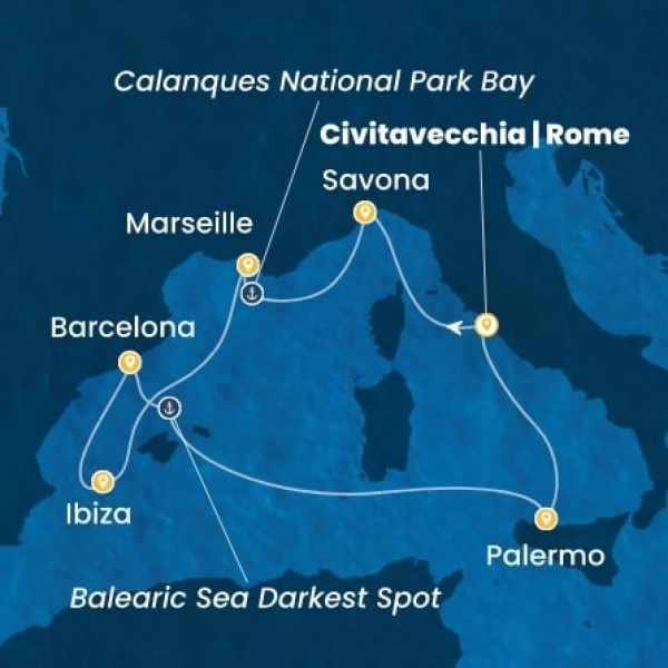 Costa Smeralda - Olaszország, Franciaország, Baleár-szigetek, Spanyolország