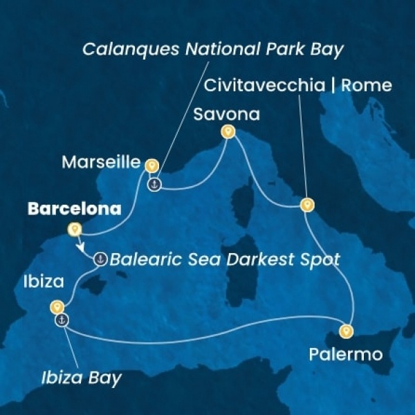 Costa Smeralda - Spanyolország, Baleár-szigetek, Olaszország, Franciaország