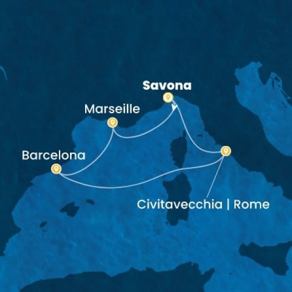 Costa Smeralda - Olaszország, Franciaország, Spanyolország