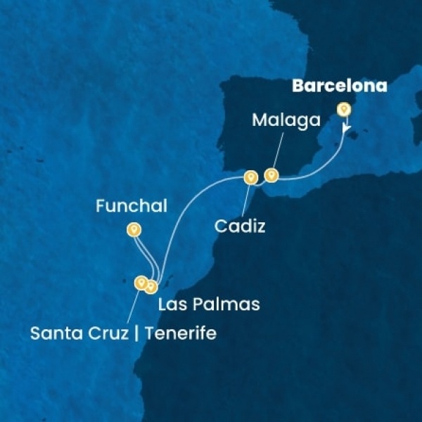 Costa Smeralda - Spanyolország, Kanári-szigetek, Madeira