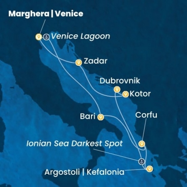 Costa Deliziosa - Olaszország, Görögország, Horvátország, Montenegro