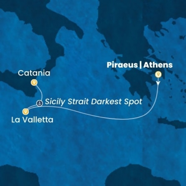Costa Fascinosa - Görögország, Málta, Olaszország