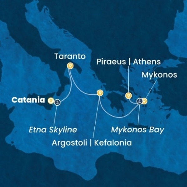 Costa Fascinosa - Olaszország, Görögország