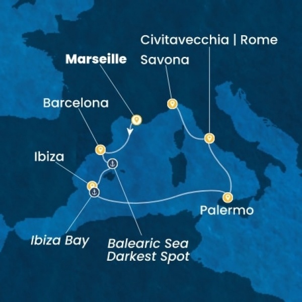Costa Smeralda - Franciaország, Spanyolország, Baleár-szigetek, Olaszország