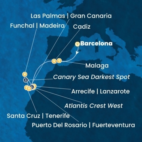 Costa Smeralda - Spanyolország, Kanári-szigetek, Madeira