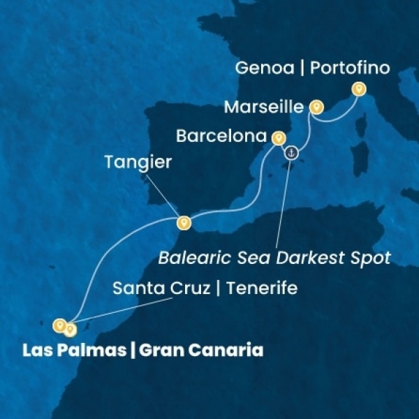 Costa Smeralda - Kanári-szigetek, Marokkó, Spanyolország, Franciaország, Olaszország