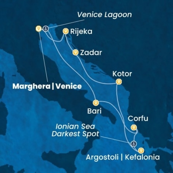 Costa Deliziosa - Olaszország, Görögország, Montenegro