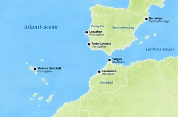 HELLÓ PORTUGÁLIA! - Mariner of the Seas csoportos hajóút magyar idegenvezetővel